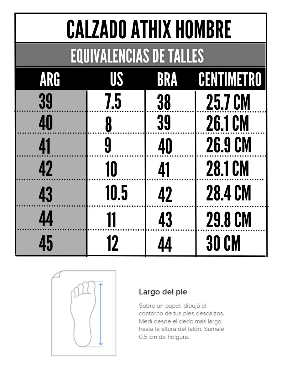 Tabla de talles